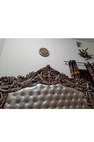 Solid Wooden Double Bed  - Urgent Sale