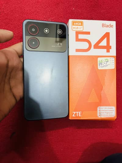 Zte Blade A54 10/10 with box WhatsApp 03262535680