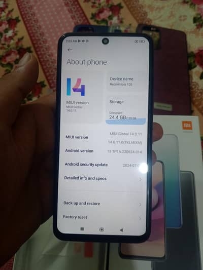 Xiaomi Redmi note 10 plus 6/128