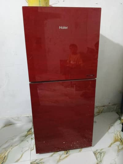 Haier fridge used condition 10/8 good condition