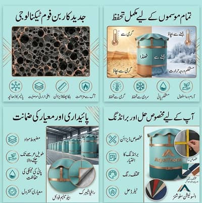 WATER TANK THERMAL PROTECTOR | TANKI COVER | WATERPROOF TANK COVER