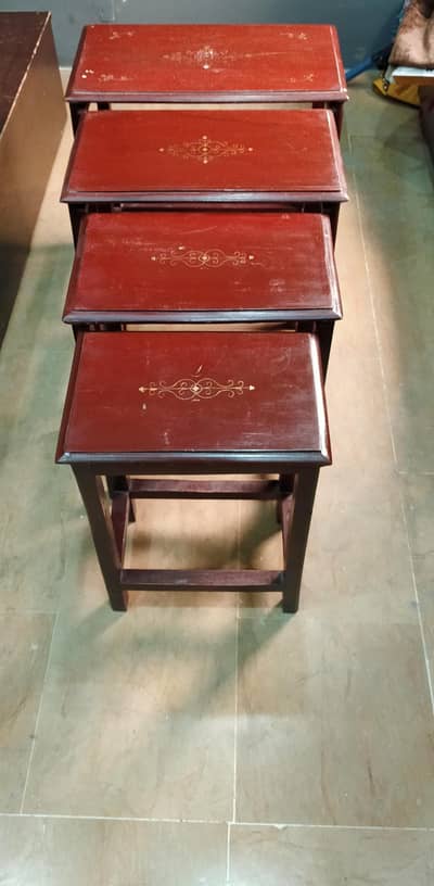 4 piece side table