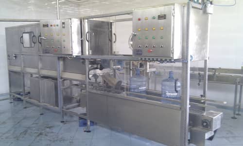 Full Automatic Bottle Filling Machine , Mineral Water Filling Plant