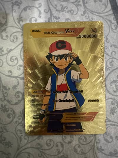 Pokemon card,Ash ketchum