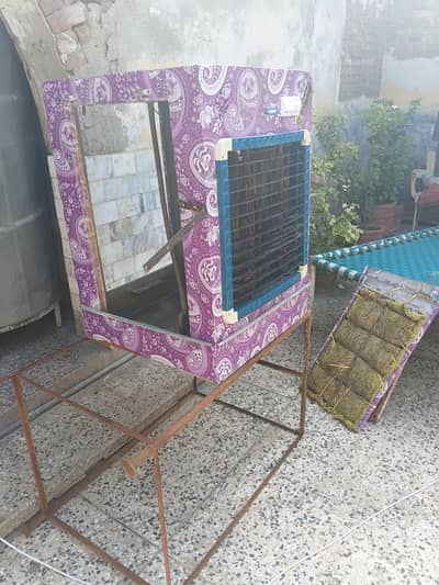 ac dc air coler with stand
