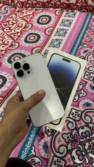 Apple iPhone 14 Pro Max  JV White colour 256Gb
