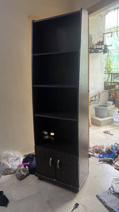 Bookshelf plus Cabinet