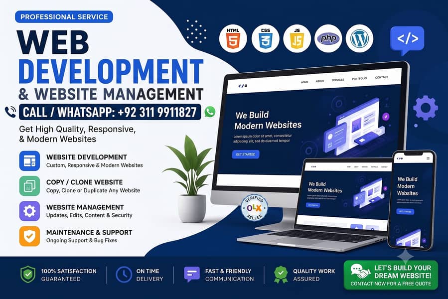 Professional Website Development & Custom Web Design 0