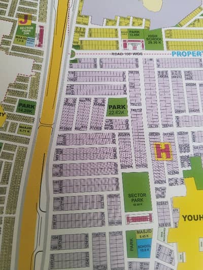 9 Prism Sector H 1kanal Plots For Sale DHA Lahore
