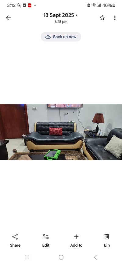 used sofa set