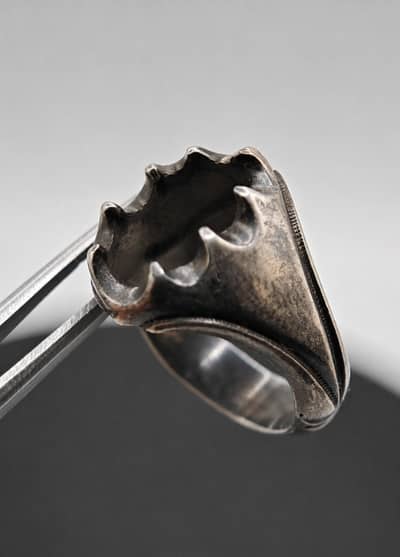 Irani Made old Silver Ring