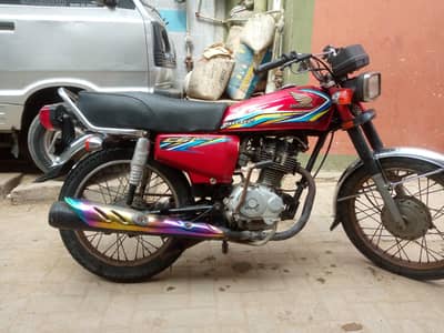 Honda cg 125 Karachi Number