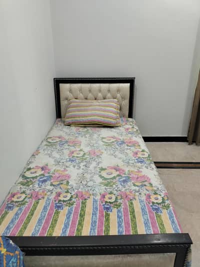 two single bed with mattress for sale