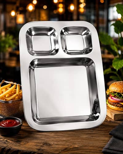 Pure steel Dish