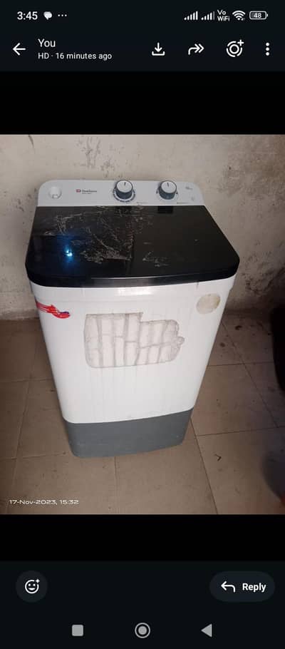 washing and dryar
