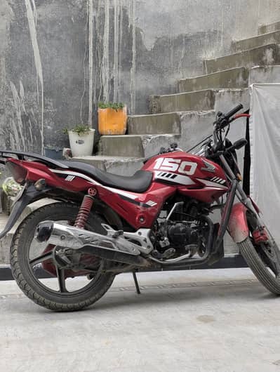 honda altas CB150F tour ready with 3 saddle boxes