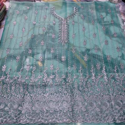 Organza three pieces suit