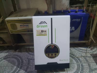 Complete Solar/UPS Power Setup-Green Inverter Biztik UPS & Osaka Batte