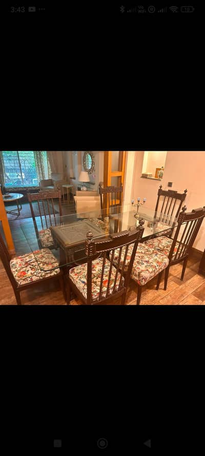 8 seater dinning table