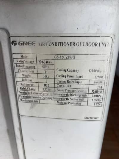A/C gree Non invertor