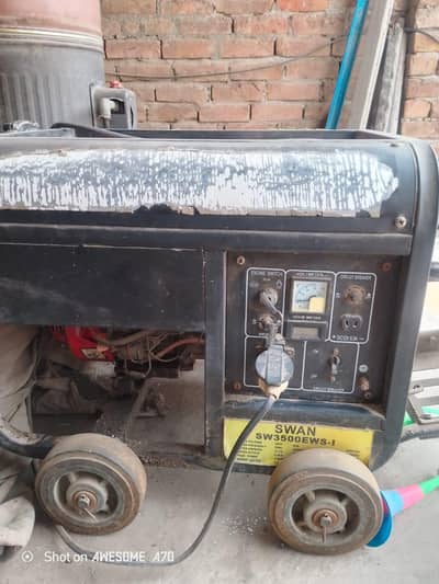 swan generator 3.5 kv gas and petrol
