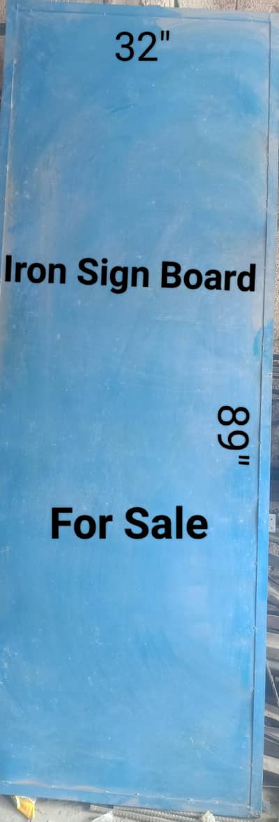 Iron Sign Board