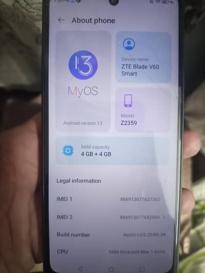 Zte Blade V60 Smart