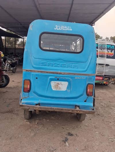 Sazgar rickshaw double seater