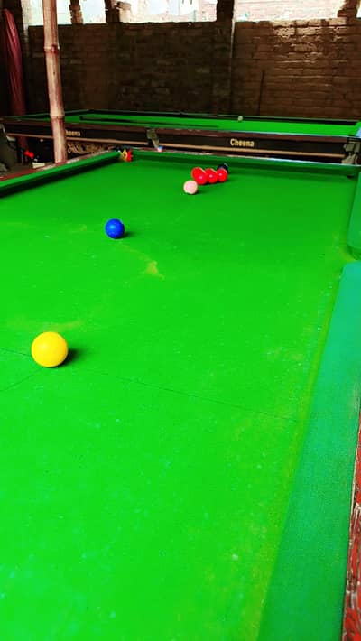 Snooker table 4 by 8