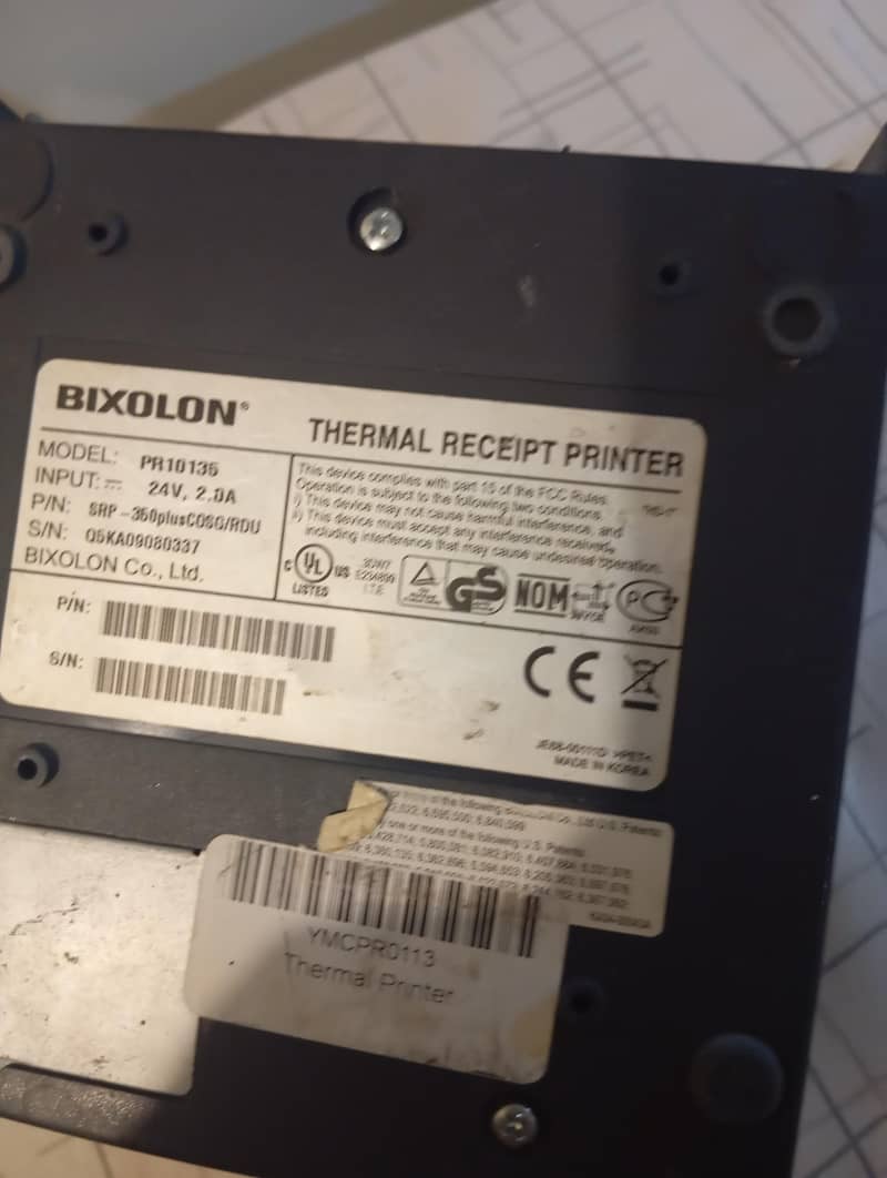 RADIANT RECEIPT PRINTER 3