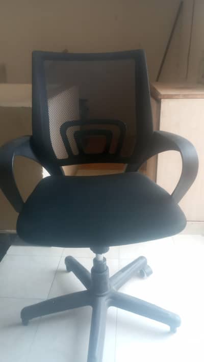 Black Mesh Back Chairs