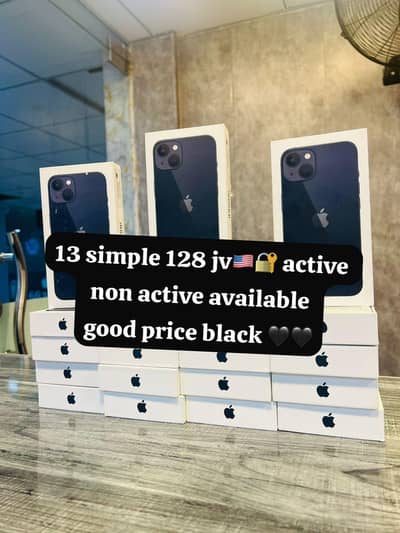 13 Simple 128 gb jv non active or active