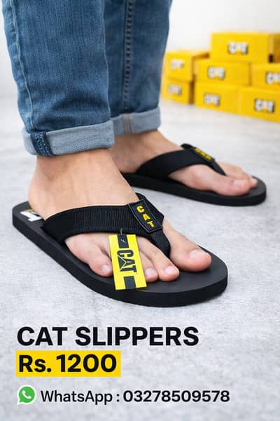 CAT Slippers – Premium Comfort, Rugged Style, Everyday Durability,