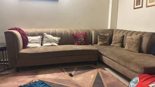 L shape sofa set || Sofa cumbed || rugs || wooden sofa and sofa cumbed