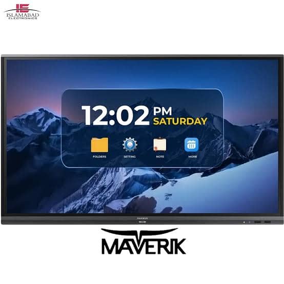 Maverikeractive flat panel | touch screen 1