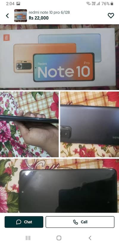 redmii note 10 pro 6/128