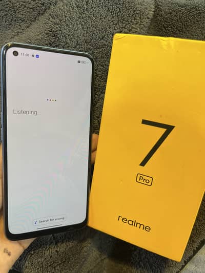 Realme 7 Pro 8gb128 original charger with box