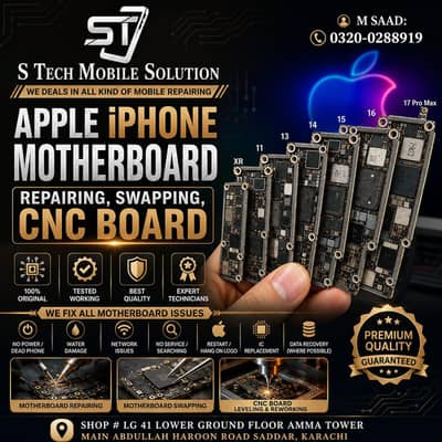 Apple iPhone | Motherboard | Main Board | Swapping | CNC Board