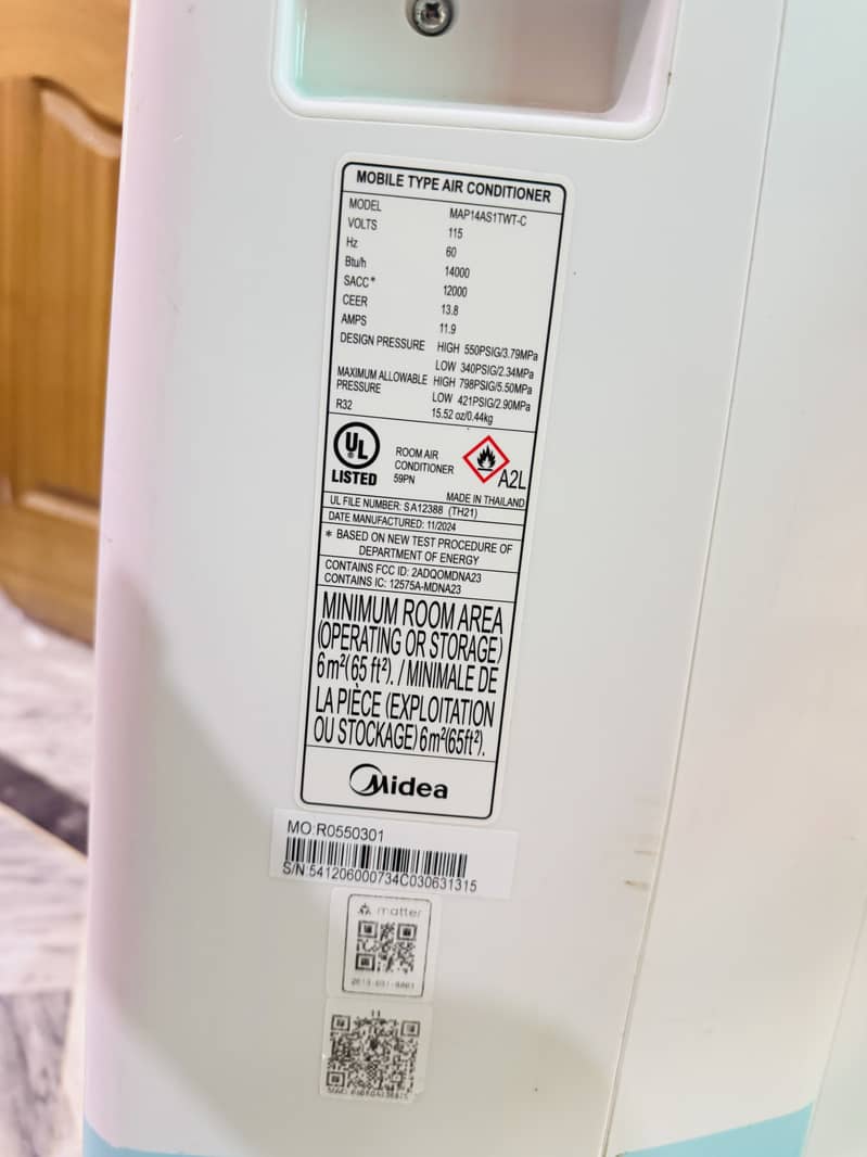 Midea portable AC 3