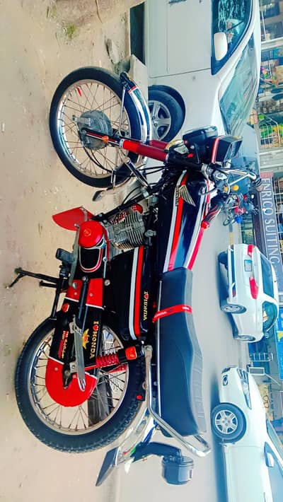 Honda 125 sale punjab number all documents clear biometeric on the spo