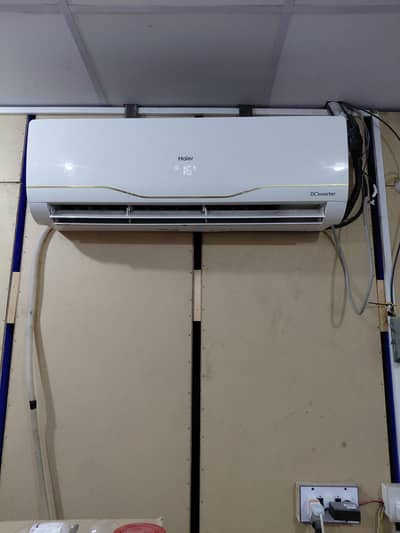 haier 1.5  inberter ac    no any work