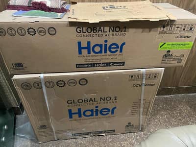 Brand New Box Pack Haier Pearl Inverter 1.5 Ton AC (HSU-18HFPCA)