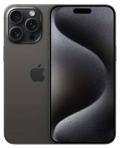 iphone 15 Pro Max 256GB JV Black | Original Charger and Cable