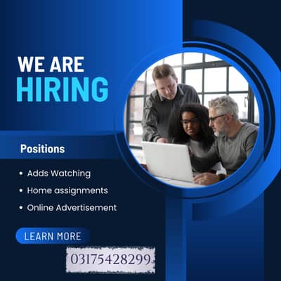 online jobs/full time/part time/simple typing jobs for boys and girls
