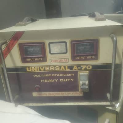 Universal A 70 stabilizer with cuper winding price slightly negotiable