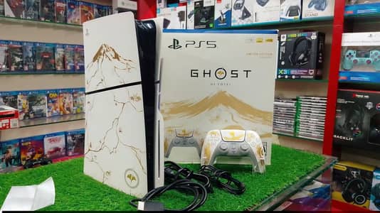  PS5 Slim 1TB UK Edition + Ghost of Yōtei (Used Console)