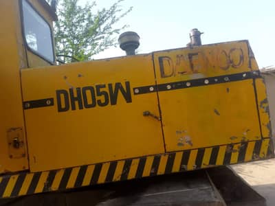 Daewoo 5 number wheel excavator for sale
