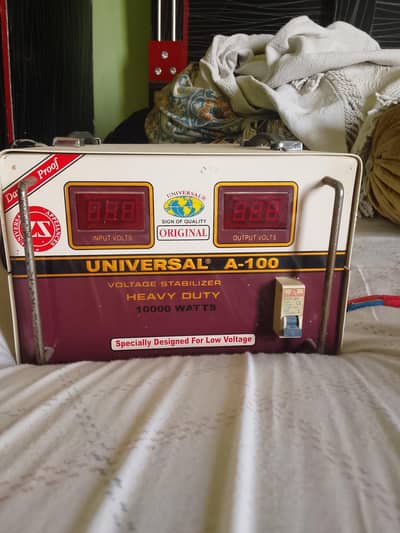 stabilizer Ac 10000 voltages