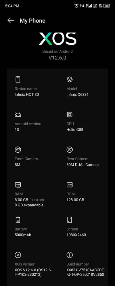 Infinix Hot 30