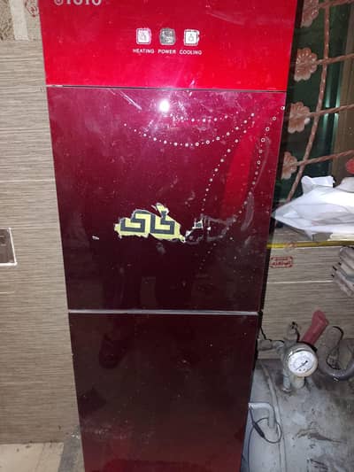 Toyo water Dispenser with Refrigerator for sale